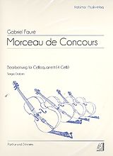 Gabriel Urbain Fauré Notenblätter Morceau de concours
