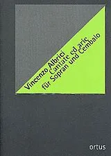 Vincenzo Albrici Notenblätter Cantate ed arie