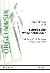 Lothar Graap Notenblätter Leichte Variationen über europäische Weihnachtslieder