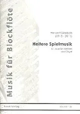 Herbert Gadsch Notenblätter Heitere Spielmusik