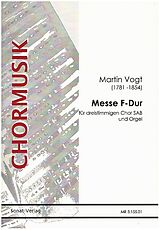 Martin Vogt Notenblätter Messe F-Dur
