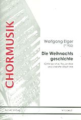 Wolfgang Elger Notenblätter Die Weihnachtsgeschichte