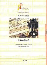 César Franck Notenblätter Piece no.5