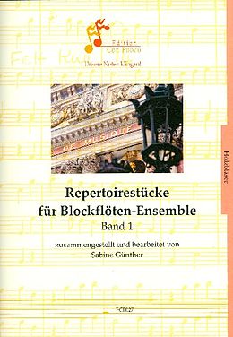  Notenblätter Repertoirestücke Band 1 für Blockflöten-Ensemble
