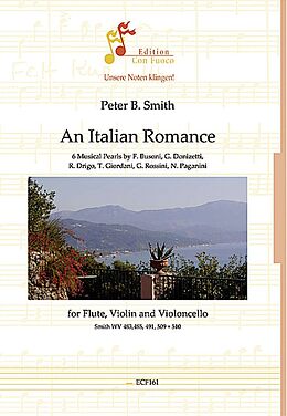  Notenblätter An italian Romance für Flöte, Violine und