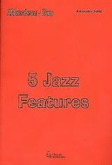 Alexander Feldt Notenblätter 5 Jazz features für Akkordeon Duo