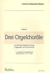 Johann Sebastian Bach Notenblätter 3 Orgelchoräle aus der Neumeister-Sammlung