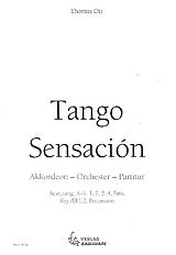 Thomas Ott Notenblätter Tango Sensaciónfür Akkordeonorchester