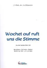 Johann Sebastian Bach Notenblätter Wachet auf ruft uns die Stimme