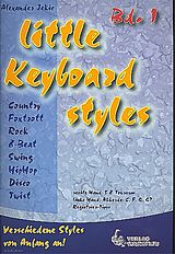 Alexander Jekic Notenblätter Little Keyboard Styles vol.1