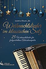  Notenblätter Weihnachtslieder im klassischen Satz (+QR-Code)