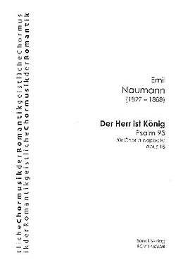 Emil Naumann Notenblätter Der Herr ist König op.18