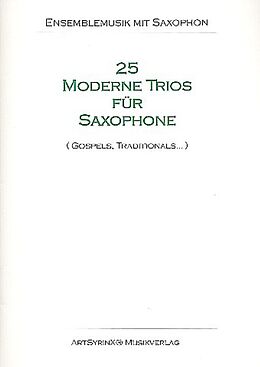  Notenblätter 25 moderne Trios