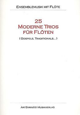  Notenblätter 25 moderne Trios
