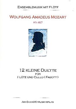 Wolfgang Amadeus Mozart Notenblätter 12 kleine Duette KV487