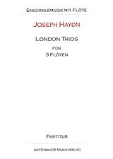 Franz Joseph Haydn Notenblätter Londoner Trios