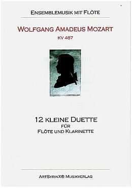 Wolfgang Amadeus Mozart Notenblätter 12 kleine Duette KV487