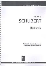Franz Schubert Notenblätter Die Forelle