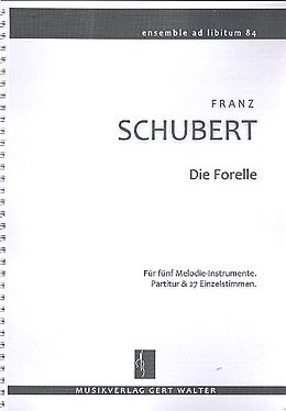 Franz Schubert Notenblätter Die Forelle