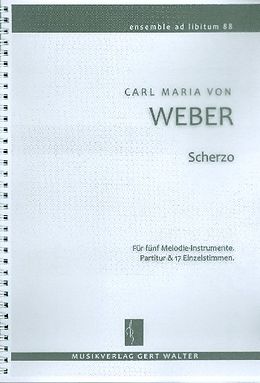 Carl Maria von Weber Notenblätter Scherzo