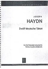 Franz Joseph Haydn Notenblätter 12 deutsche Tänze