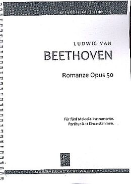Ludwig van Beethoven Notenblätter Romanze op.50