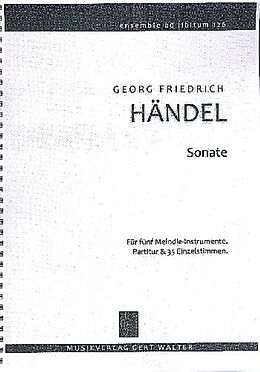 Georg Friedrich Händel Notenblätter Sonate
