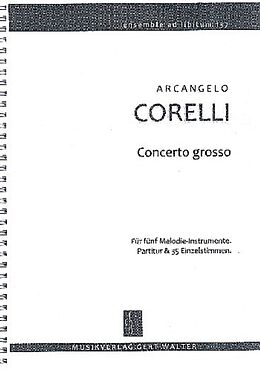 Arcangelo Corelli Notenblätter Concerto grosso