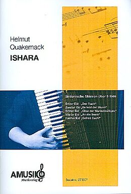 Helmut Quakernack Notenblätter Ishara