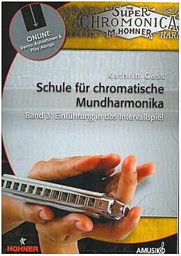  Notenblätter Schule für chromatische Mundharmonika Band 3 (+Online Audio)