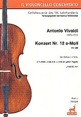 Antonio Vivaldi Notenblätter Konzert e-Moll Nr.12 RV409