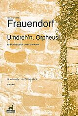 Heiner Frauendorf Notenblätter Umdrehn Orpheus