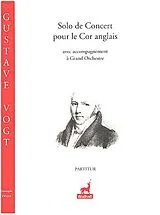 Gustave Vogt Notenblätter Solo de concert