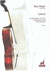 Max Reger Notenblätter Largo aus der Suite op.131,2