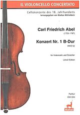 Karl Friedrich Abel Notenblätter Konzert B-Dur Nr.1 WKO 52