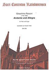 Gioacchino Rossini Notenblätter Andante und Allegro