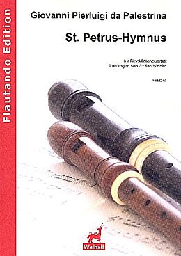 Giovanni Pierluigi Palestrina da Notenblätter St. Petrus-Hymnus