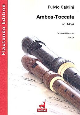 Fulvio Caldini Notenblätter Ambos-Toccata op.143a