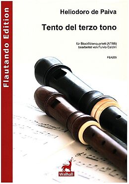 Helidoro de Paiva Notenblätter Tento del terzo tono per organo