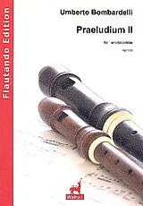 Umberto Bombardelli Notenblätter Präludium Nr.2 für Tenorblockflöte