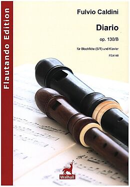 Fulvio Caldini Notenblätter Diario op.130b