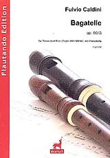 Fulvio Caldini Notenblätter Bagatelle op.60g