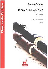 Fulvio Caldini Notenblätter Capricci e Fantasie op.136/A