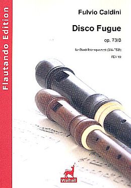 Fulvio Caldini Notenblätter Disco Fugue op.73b