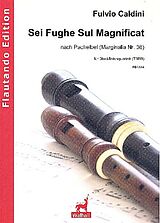 Fulvio Caldini Notenblätter 6 Fughe sul Magnificat