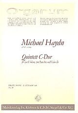 Johann Michael Haydn Notenblätter Quintett C-Dur