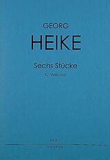 Georg Heike Notenblätter 6 Stücke