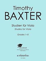Timothy Baxter Notenblätter Studien Grade 1 bis 8