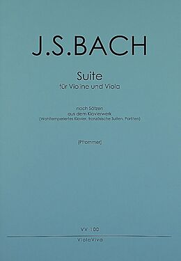 Johann Sebastian Bach Notenblätter Suite D-Dur