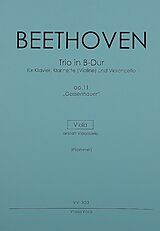 Ludwig van Beethoven Notenblätter Trio B-Dur op.11
